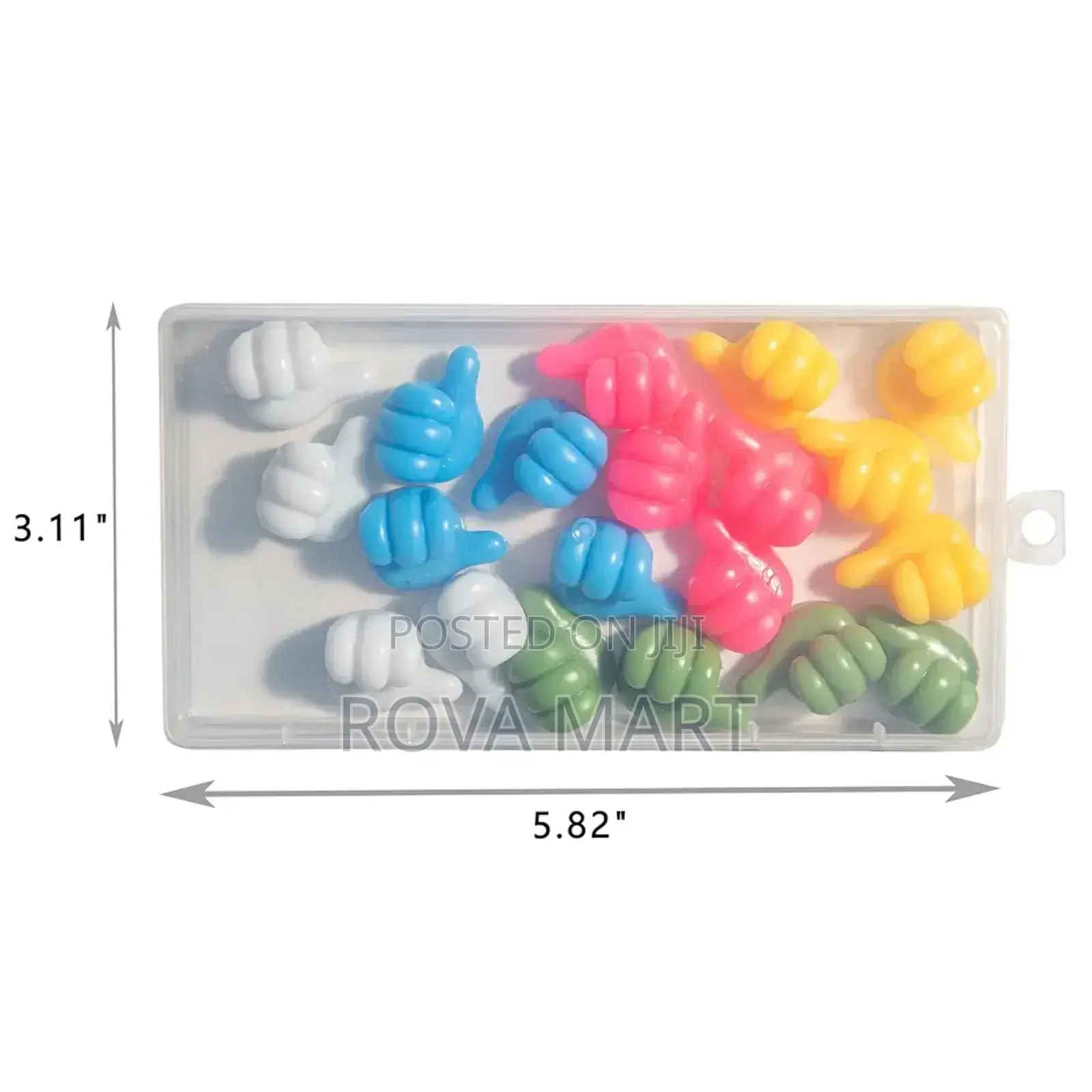 Self Adhesive Silicone Thumb Hooks, Multifunctional Cable Clips