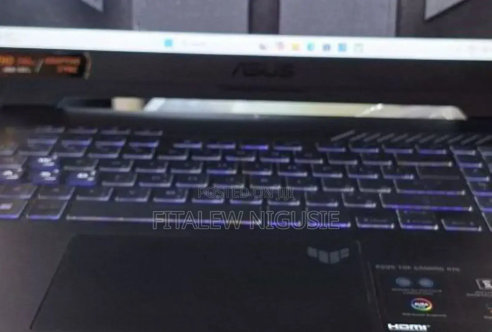 New Laptop Asus TUF Gaming A15 16GB AMD Ryzen 7 SSD 512GB