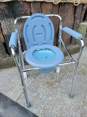 Toilet/Shower Chair粵雯easycare 3-in-1卦盃foldable Toilet Chair三πcommodo