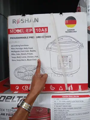 Pressure Cooker Rhroshan Model:Ep 10a8 Programmable Pressure Cooker
