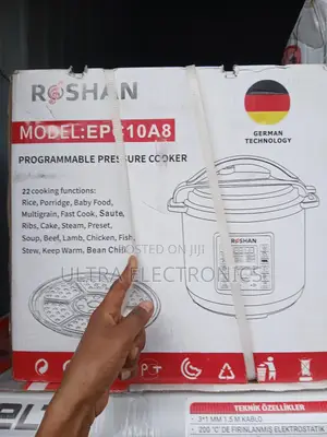 Pressure Cooker Rhroshan Model:Ep 10a8 Programmable Pressure Cooker