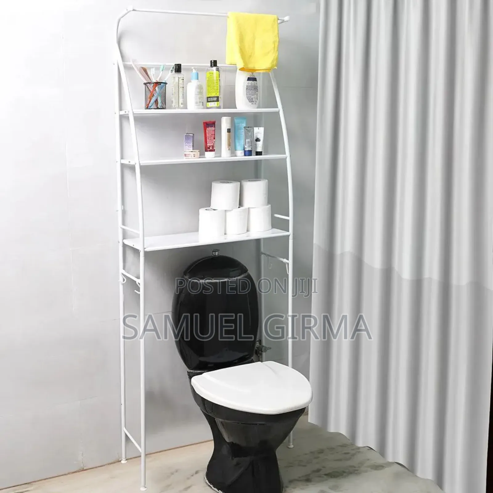  3tier Washing Machine/Toilet Rack 
 የመፀዳጃ ቤትዕቃዎች መደርደሪያ