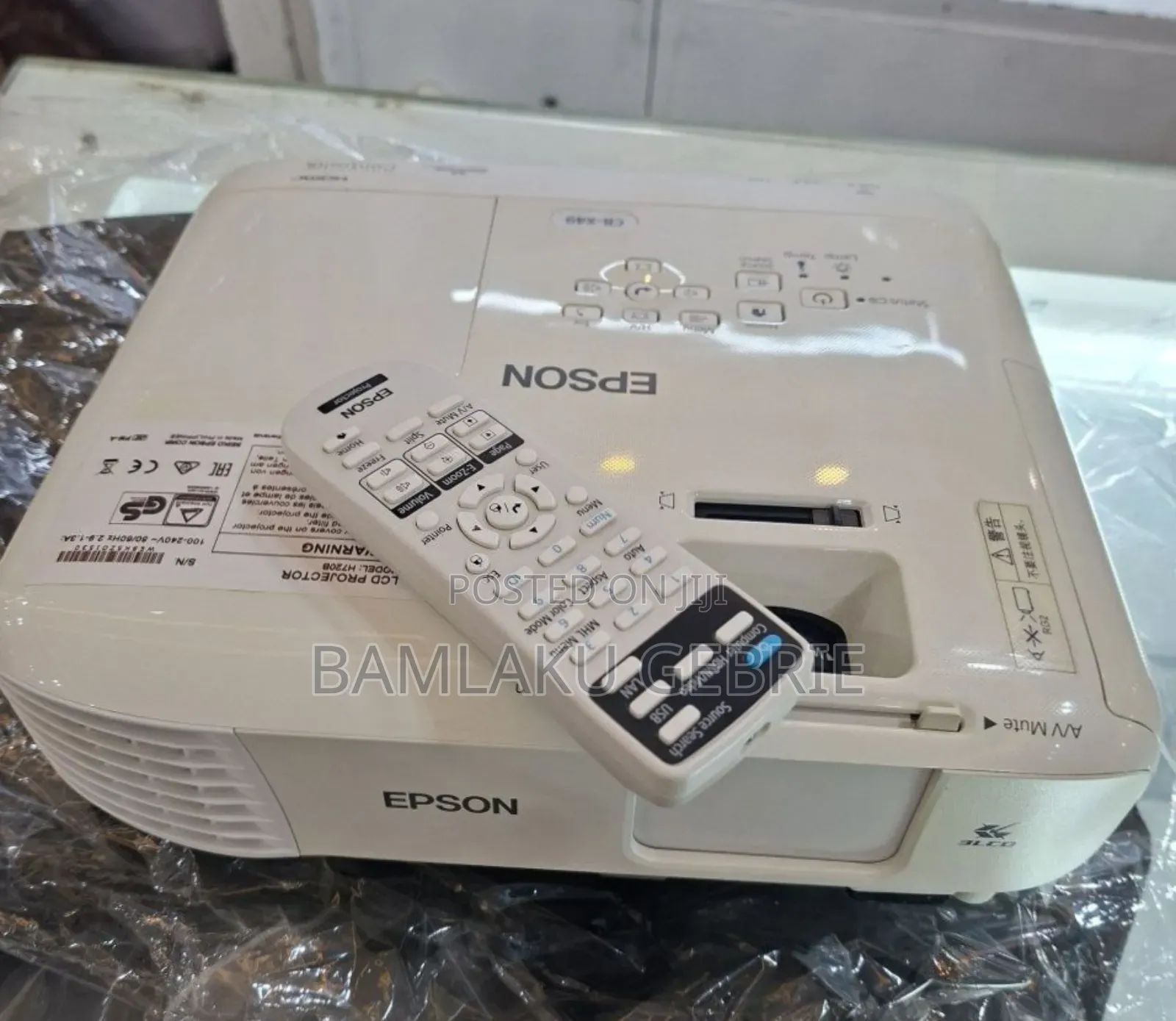 Brand New Epson Projector With Bag Model Name: Cb -X49