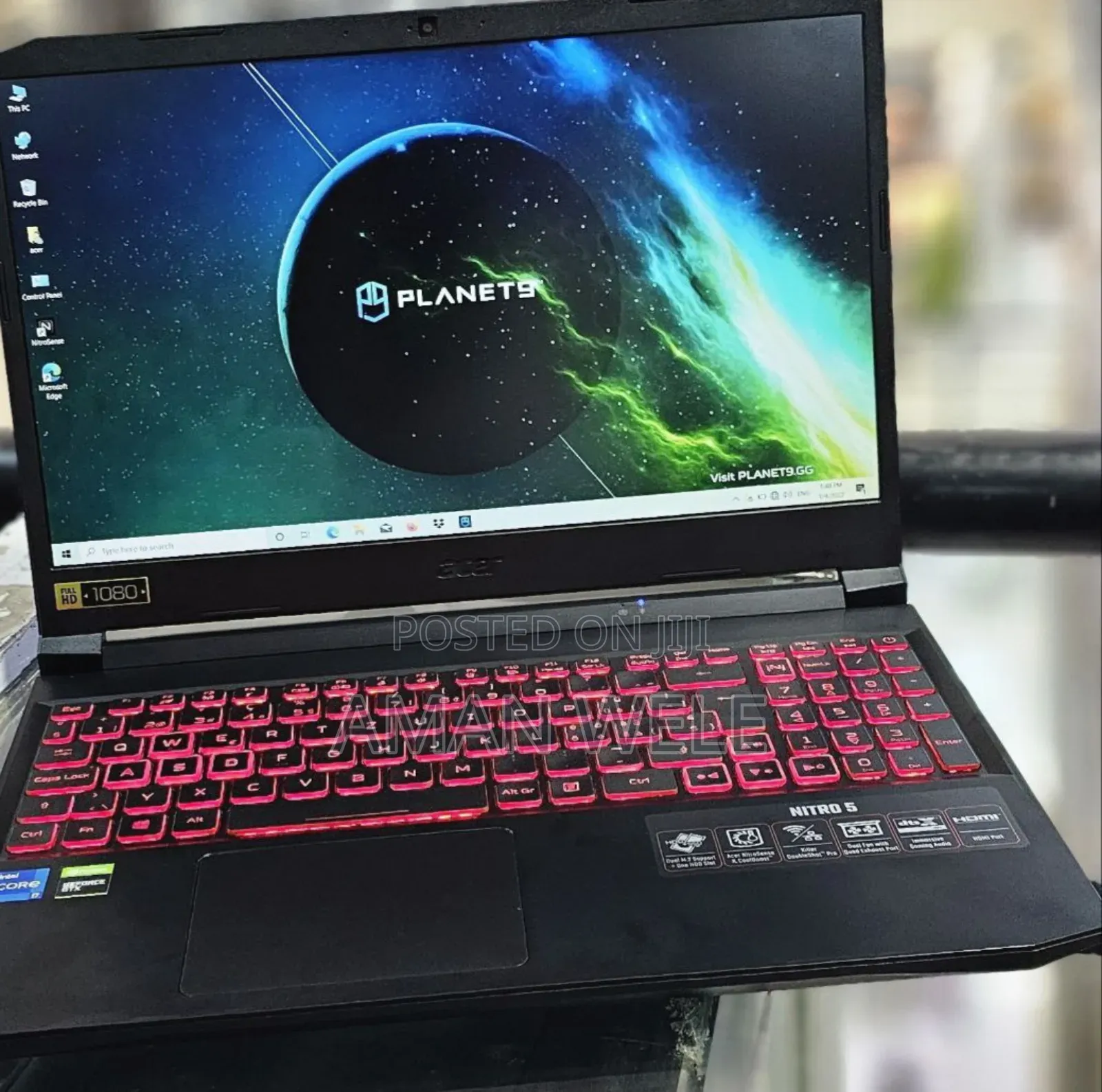 New Laptop Acer Nitro 5 16GB Intel Core I7 SSD 1T