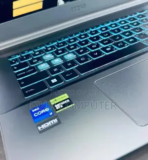 New Laptop MSI GF63 16GB Intel Core I7 SSD 1T