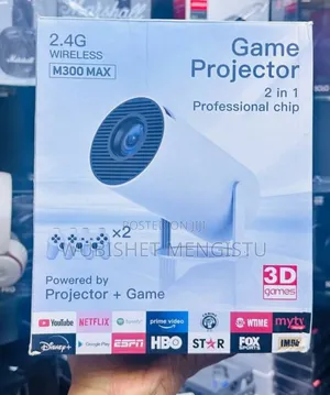 Photo - M300 Max 2.4g Wireless Game Projector 2 in 1
