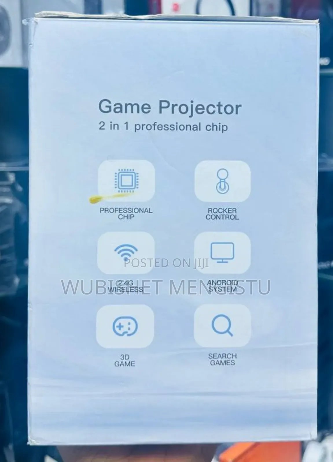 M300 Max 2.4g Wireless Game Projector 2 in 1