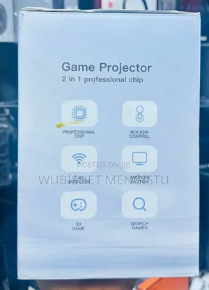 M300 Max 2.4g Wireless Game Projector 2 in 1