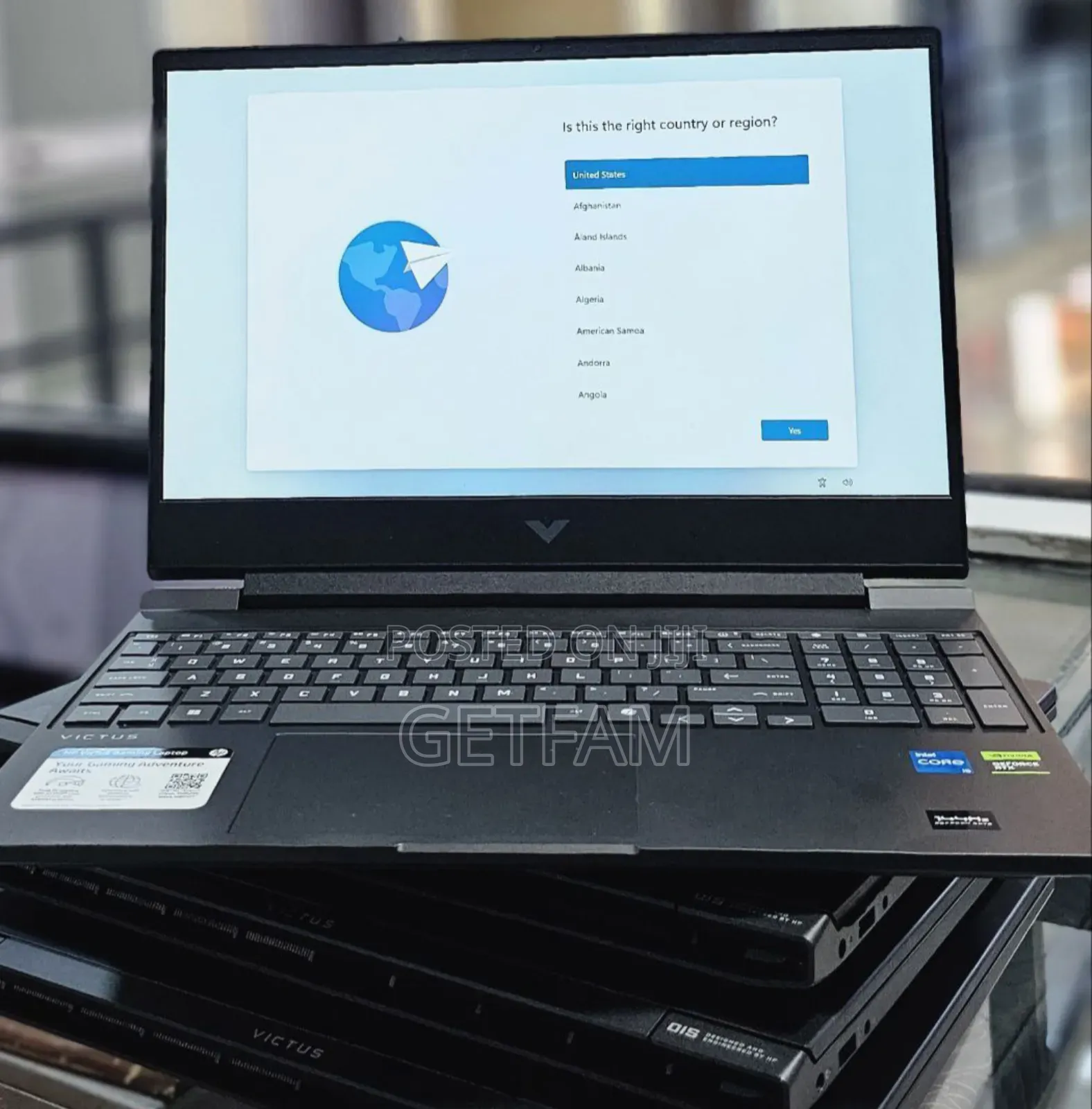 New Laptop HP Victus 15 8GB Intel Core I5 SSD 512GB