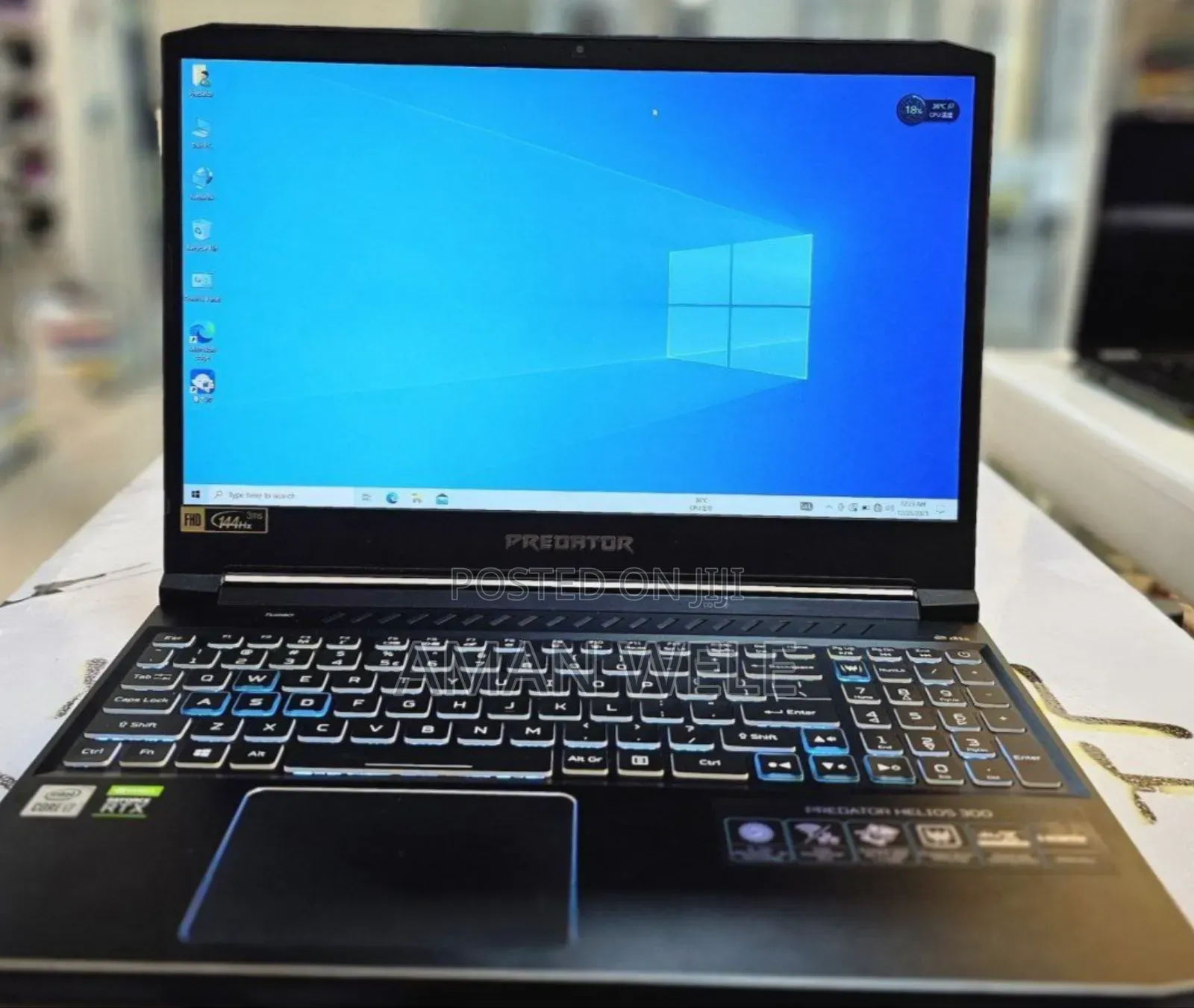 New Laptop Acer Predator Helios 300 16GB Intel Core I7 SSD 1T