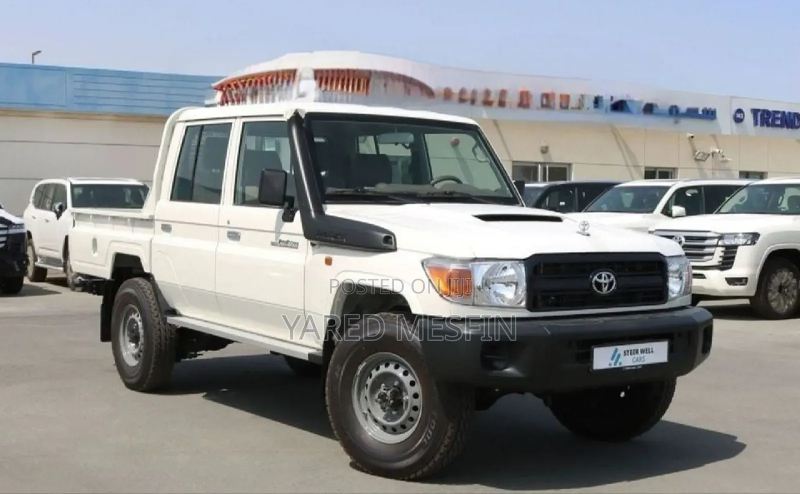 New Toyota Land Cruiser 79 Series 2023 White