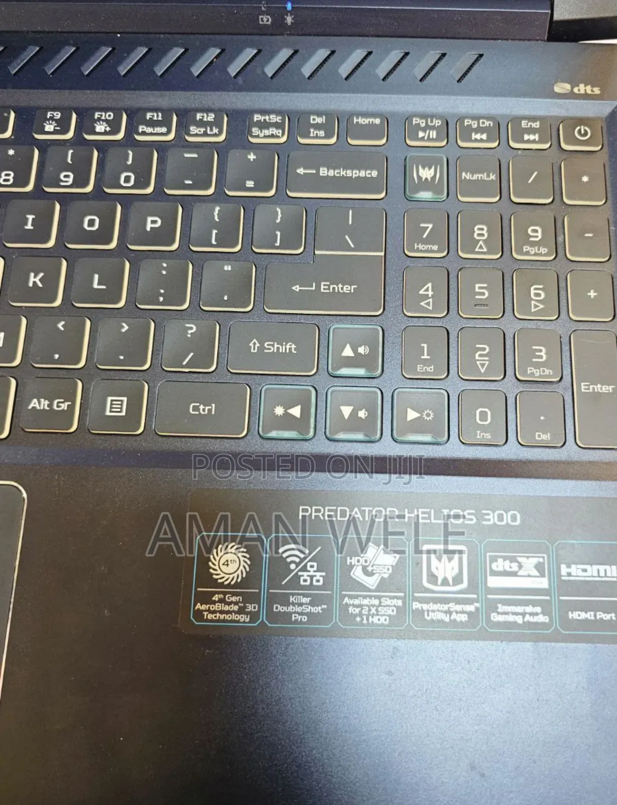 New Laptop Acer Predator Helios 300 16GB Intel Core I7 SSD 1T