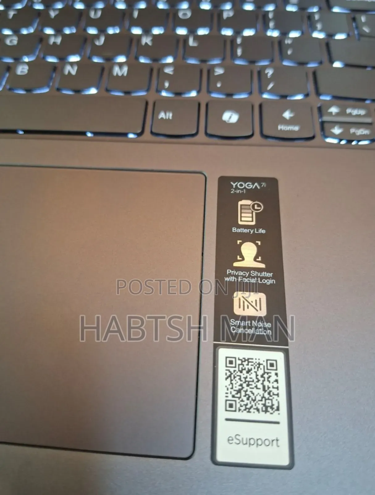 New Laptop Lenovo Yoga 7i 16GB Intel Core Ultra 7 SSD 1T