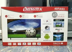 Photo - Emingtek 40 Inch Smart Led Android Tv Uhd Tv