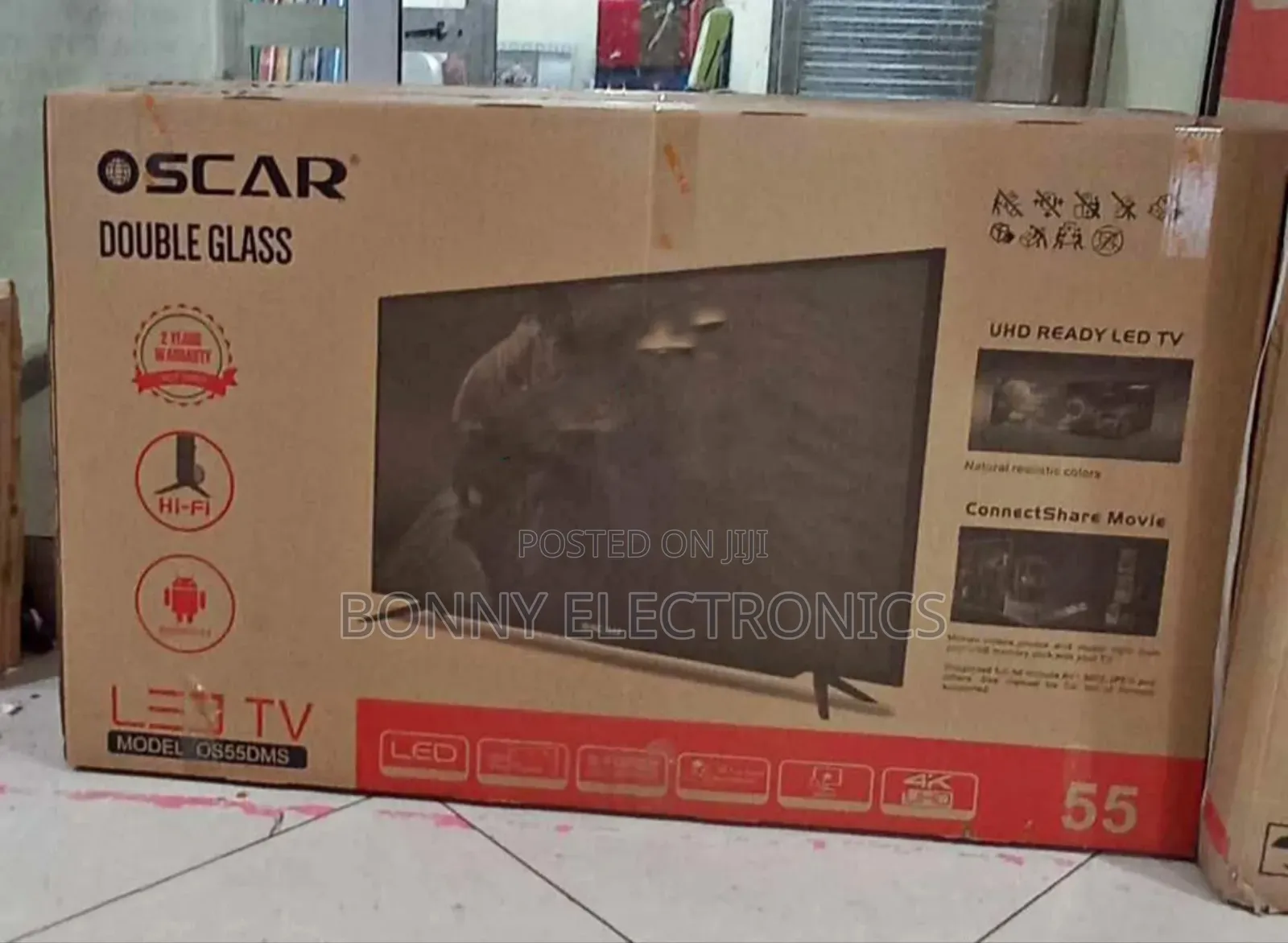 Oscar 55"inches Uhd Smart Tv