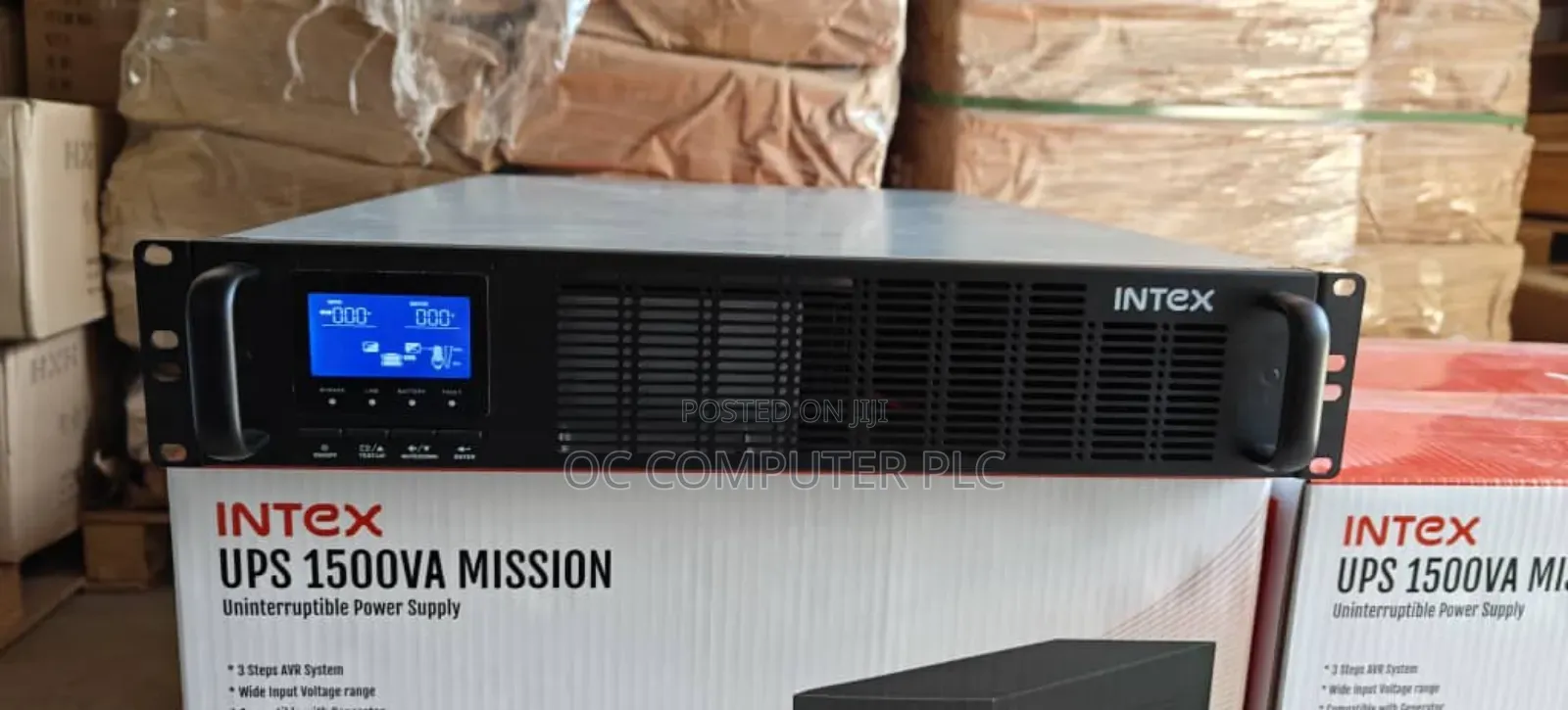 Intex Smart Online 3kva Rack Mount Ups