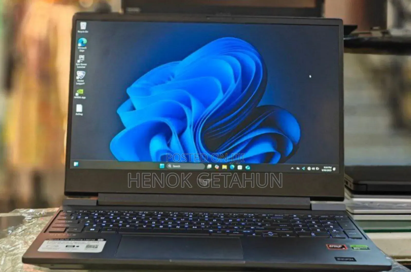 New Laptop HP Victus 15 16GB AMD Ryzen 7 SSD 512GB