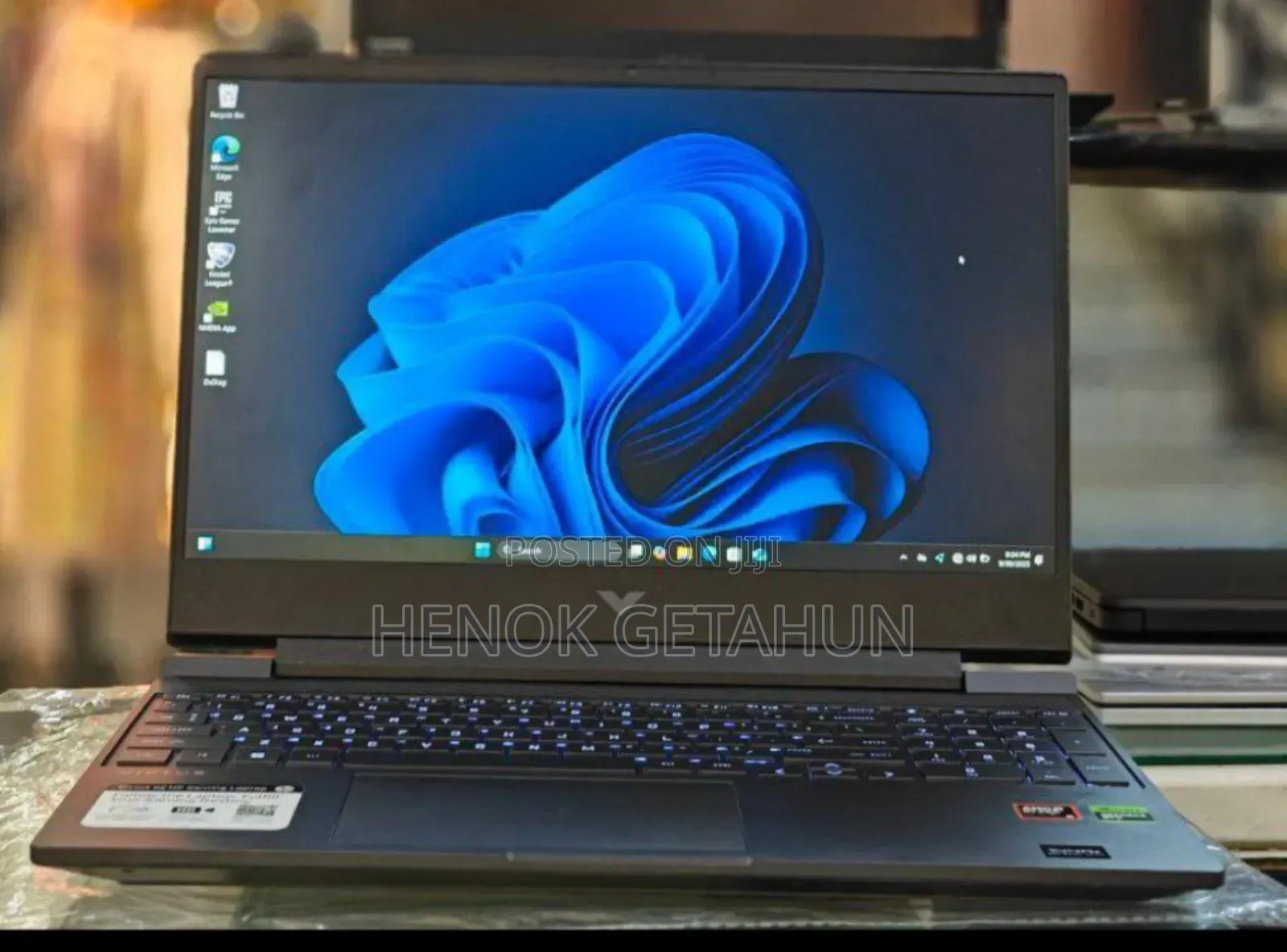 New Laptop HP Victus 15 16GB AMD Ryzen 7 SSD 512GB