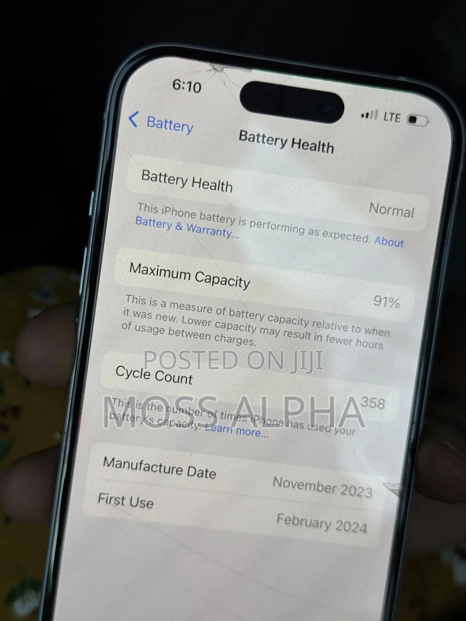 Apple iPhone 15 256 GB White