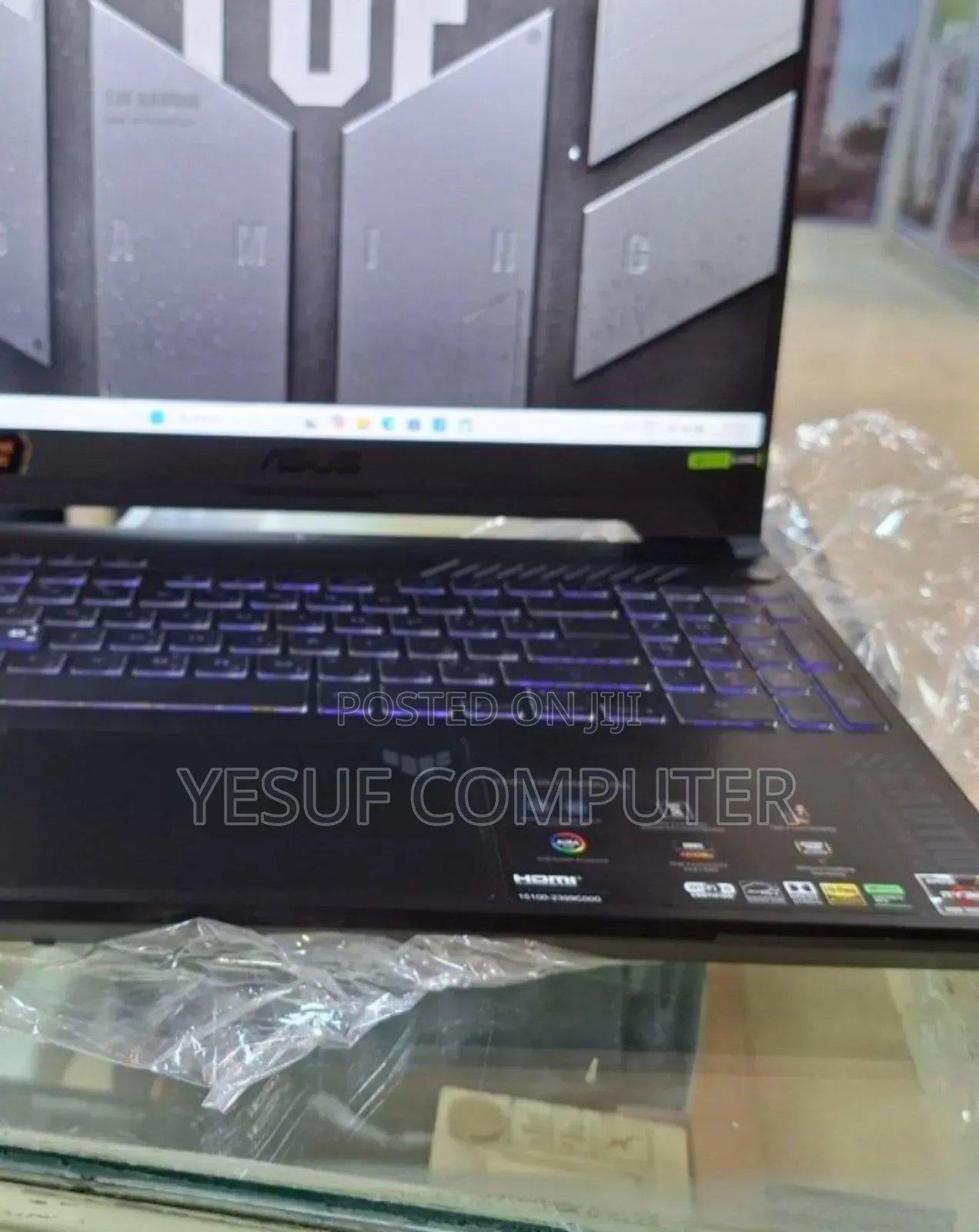 New Laptop Asus TUF Gaming A15 16GB AMD Ryzen 7 SSD 512GB