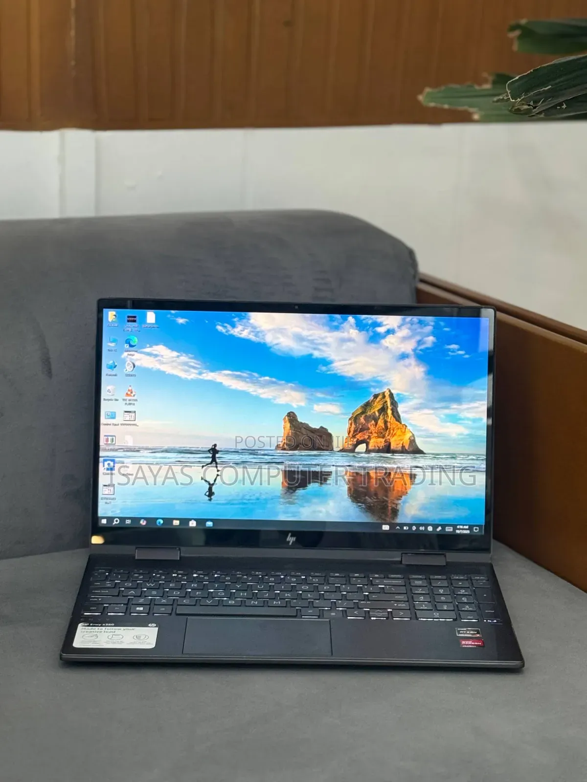 New Laptop HP Envy X360 16GB AMD Ryzen 7 SSD 512GB