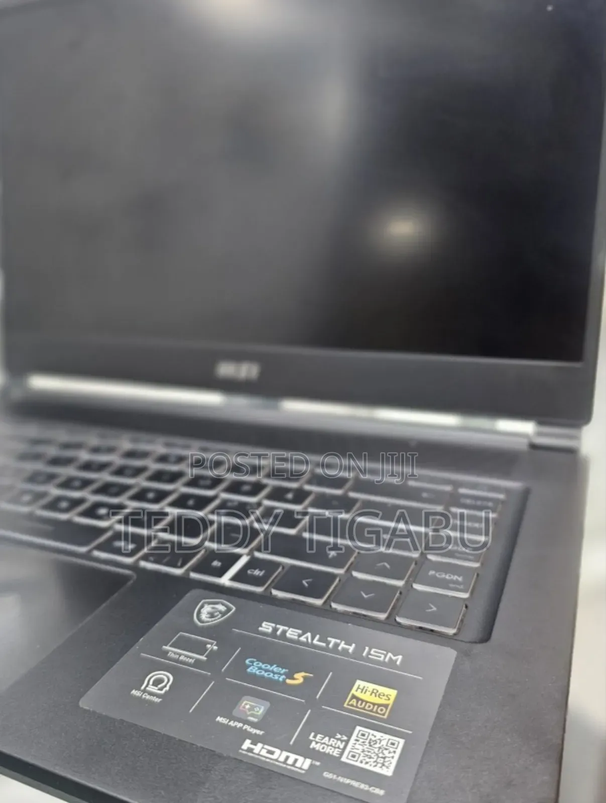 New Laptop MSI 16GB Intel Core I7 SSD 1T