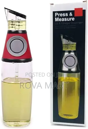 Press and Measure Oil and Vinager Dispenser