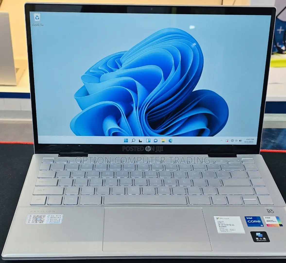 New Laptop HP Pavilion 14 X360 2-in-1 16GB Intel Core I5 SSD 512GB