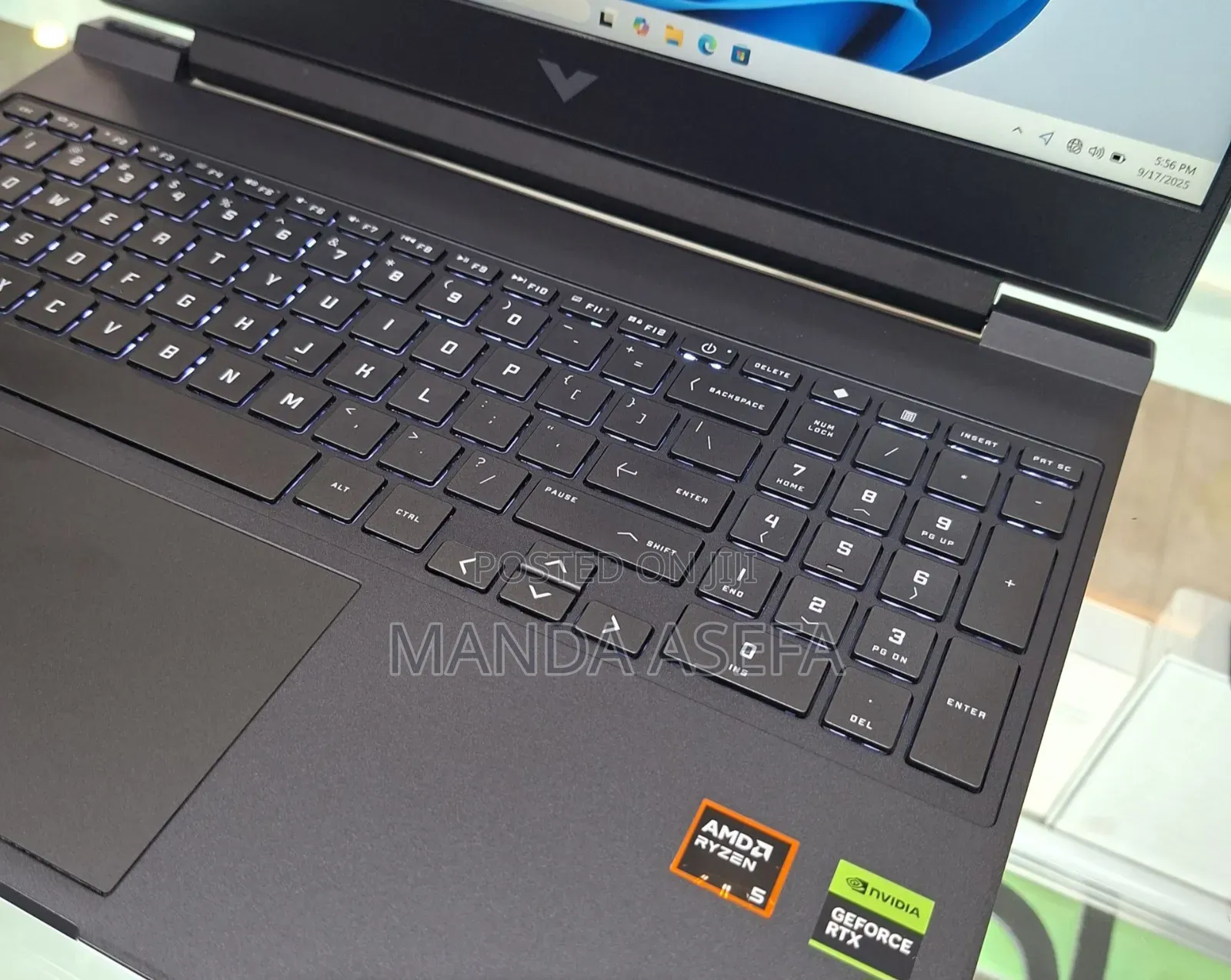 New Laptop HP Victus 15 32GB AMD Ryzen 5 SSD 1T