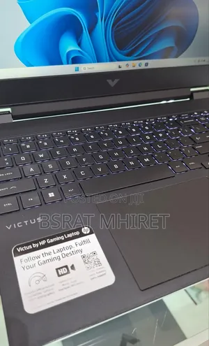 Photo - New Laptop HP Victus 15 32GB AMD Ryzen 5 SSD 1T