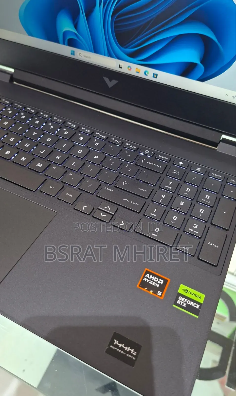 New Laptop HP Victus 15 32GB AMD Ryzen 5 SSD 1T