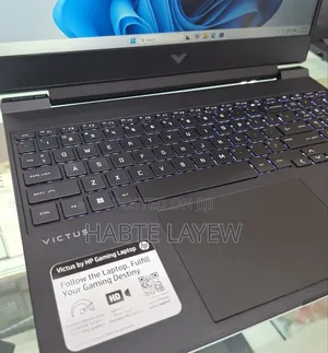 Photo - New Laptop HP Victus 15 32GB AMD Ryzen 5 SSD 1T