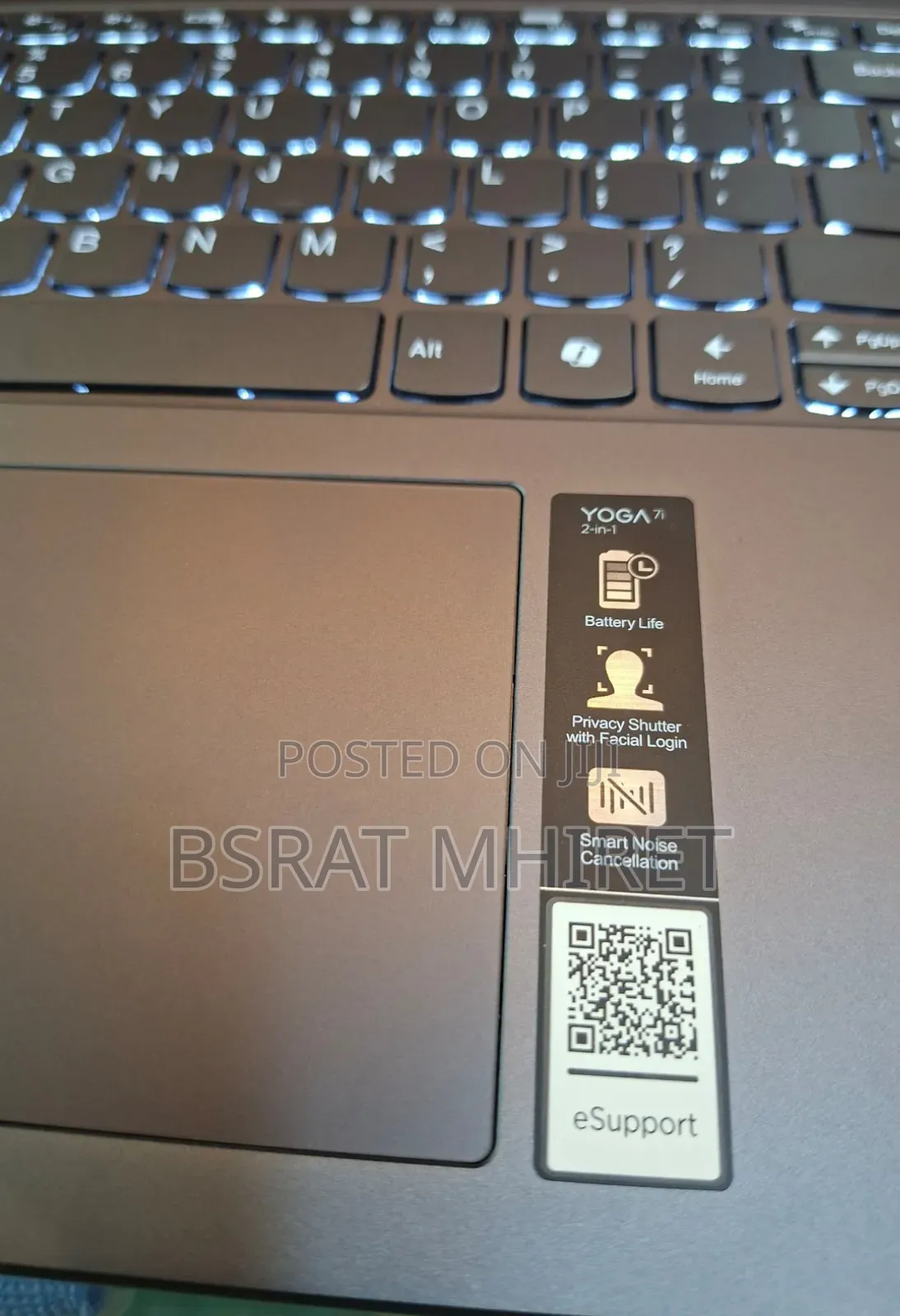 New Laptop Lenovo Yoga 7i 16GB Intel Core I7 SSD 1T