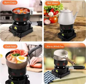 Electric Charcoal Burner በቀላሉ ከሰል ለማያያዝ የሚሆን ሻይ፣ ቡና ለማፍላት የሚሆን