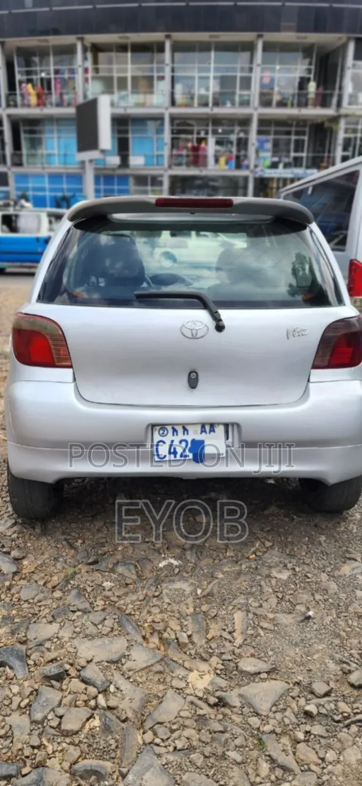 Toyota Vitz 2001 Gray