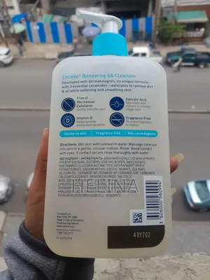 Cerave Renewing Sa Cleanser Original From Usa Costco Store