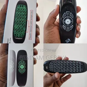 በcharge የሚሰራ Remote ለtv,Androidtvbox ,Tv Smart ማድረጊያ ለlaptop ,Desktop