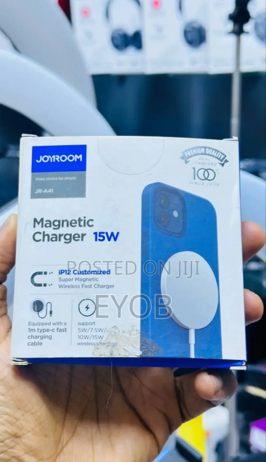 Joyroom Magnetic Wireless Charger 15w