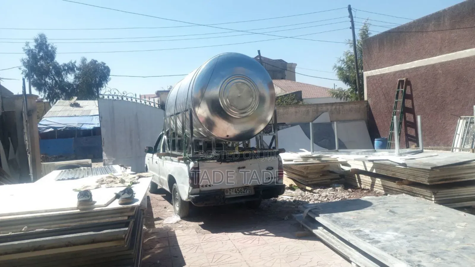 Luxury Stianless Steel Water Tanker