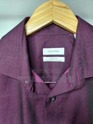 Burgundy Elegance – Men’S Long Sleeve Shirt