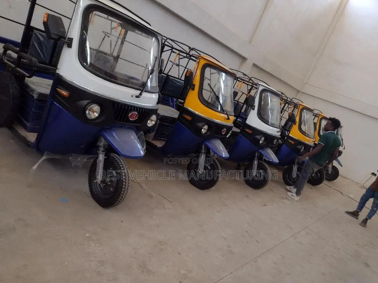 New Bajaj 2024 Blue