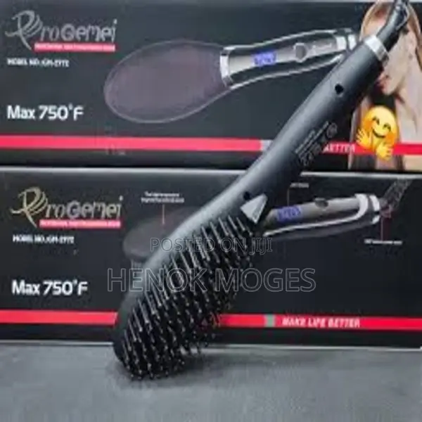 Pro Gemei Professional Hair Straightner Brush