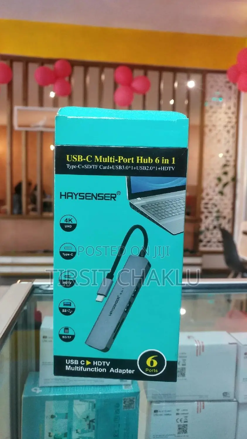 Usb-C Multi-Port Hub 6 in 1