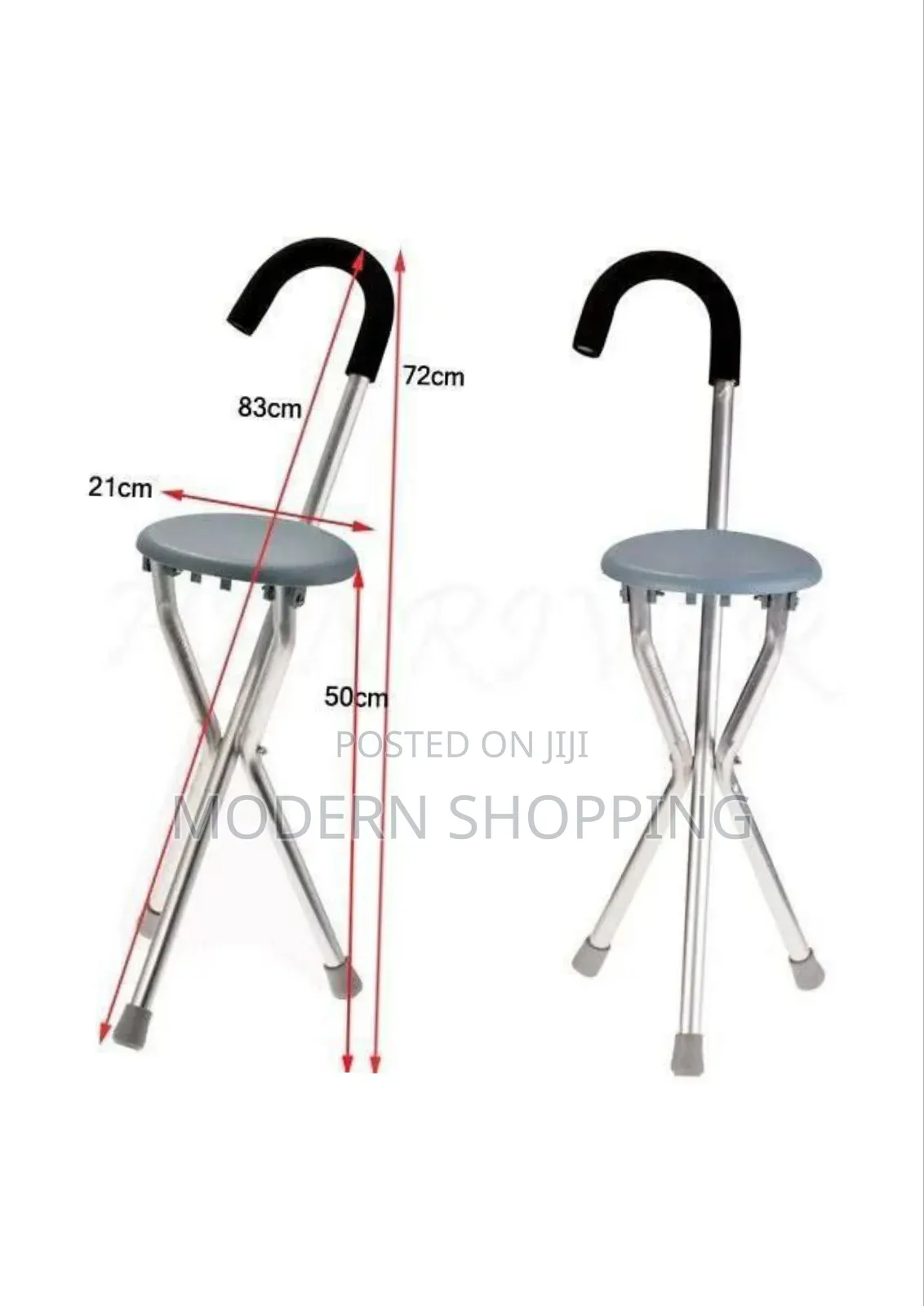 Foldable 3 Legged Walking Stick
