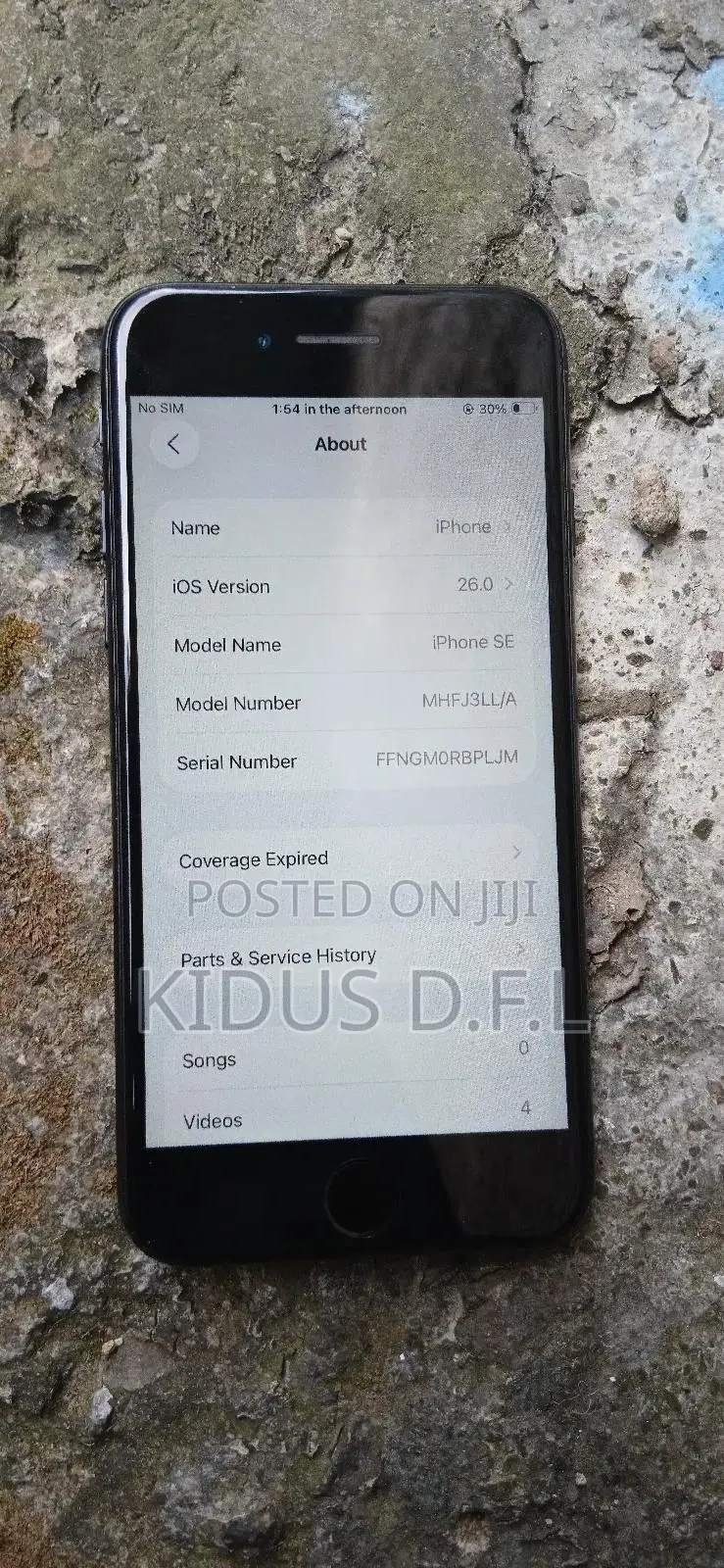 Apple iPhone SE 64 GB Black