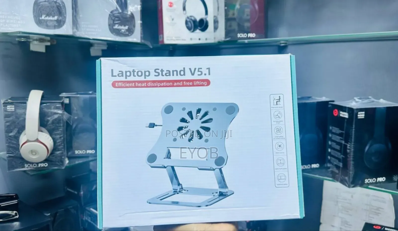Laptop Stand With Fan ( High Quality )