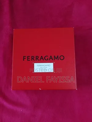 Ferragamo Red Leather-Holiday Gift Set