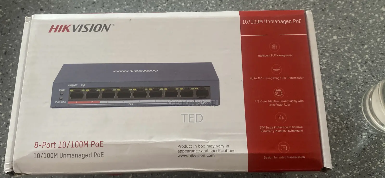 8-Port Unmanaged Poe