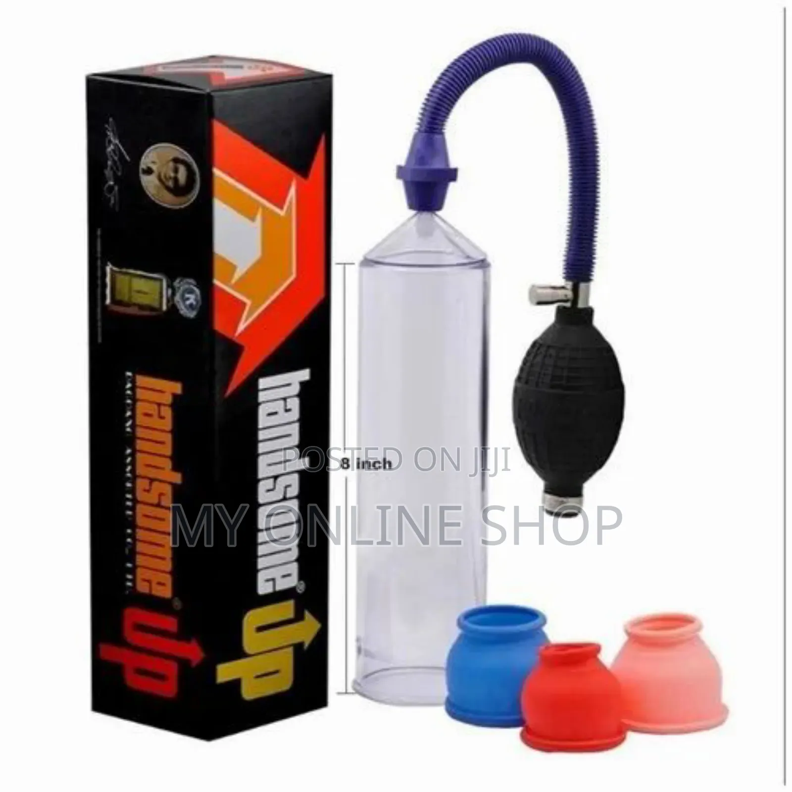 Bigger Man Penis Vacuum Pump ለወንዶች የብልት ቁመት እና ውፍረት