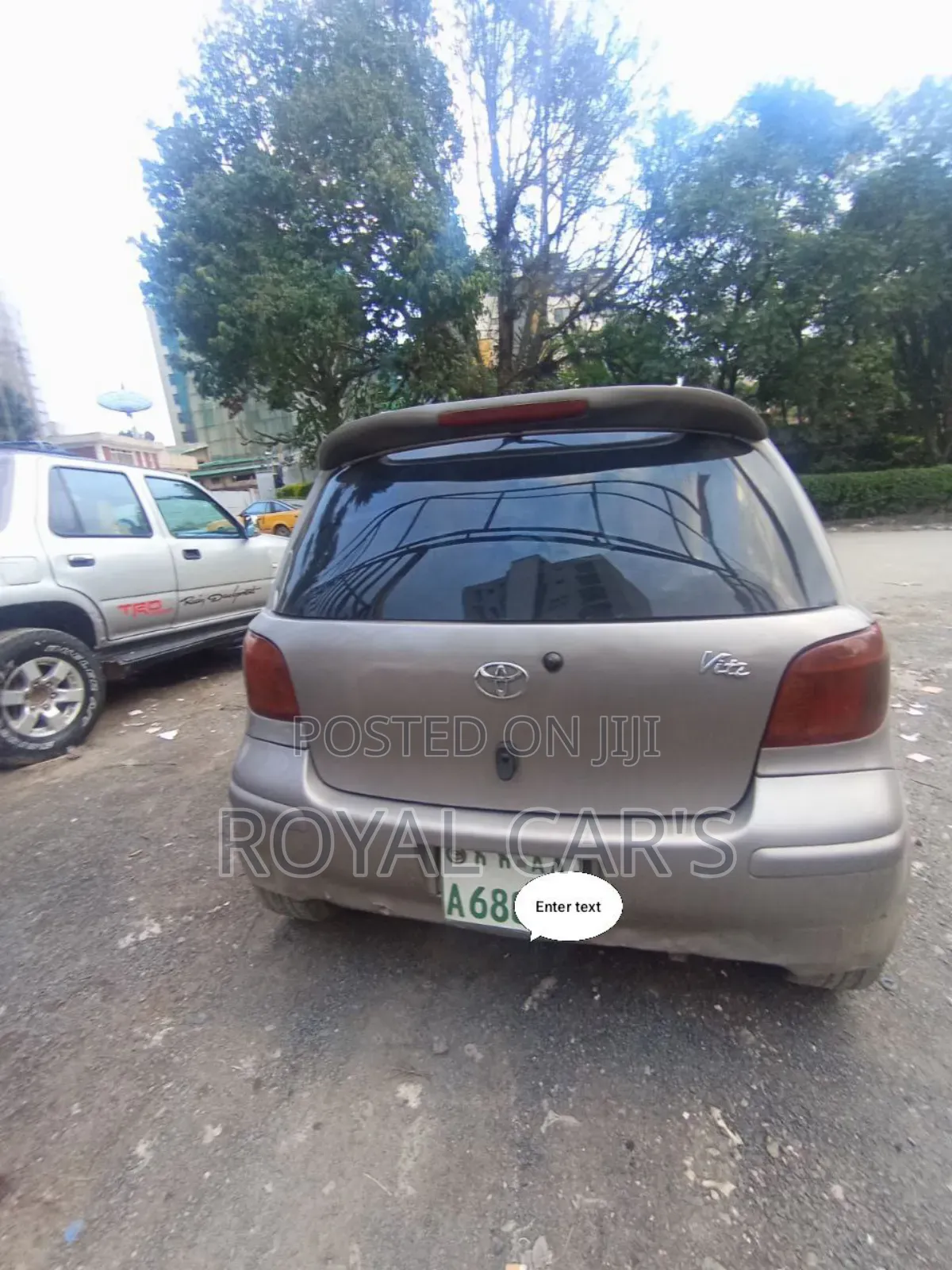 Toyota Vitz 2004 Gray